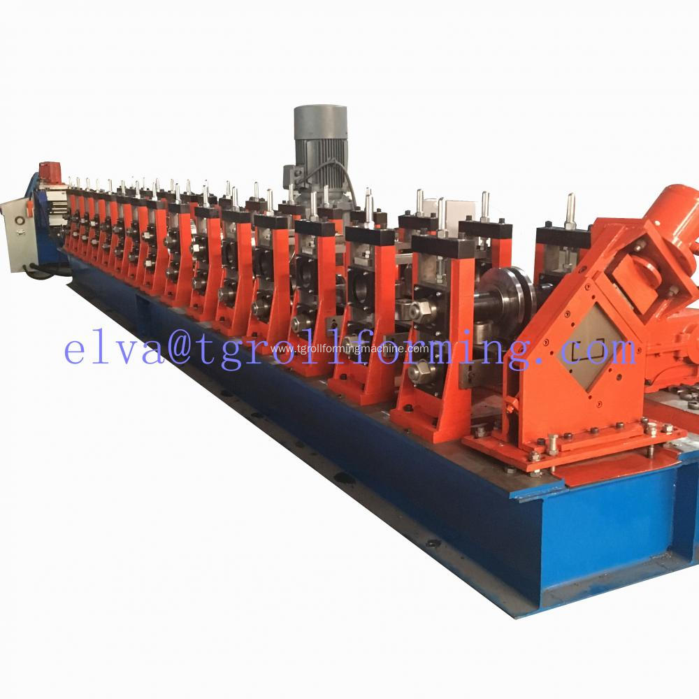 Adjustable purlin roll forming machine for sale