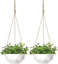 9 Inch Ceramic Hanging Planter