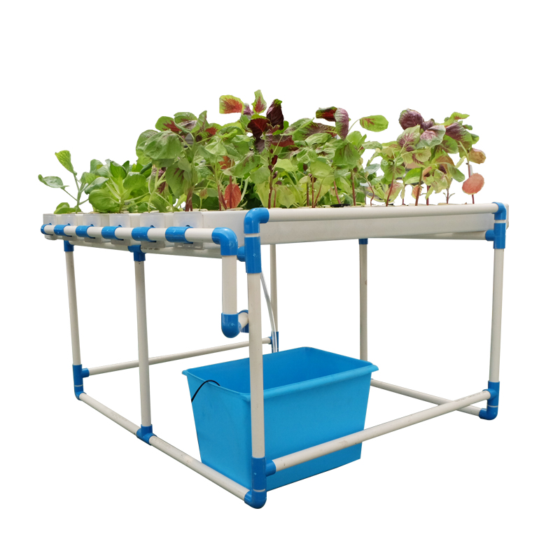 Complete Large Flat Hydroponics With Soilless Planting Tube