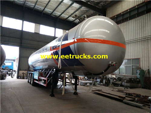 60m3 30ton propane nusu-trailer tankers