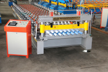 Corrugated Steel Wave Sheet Roll Forming Machine