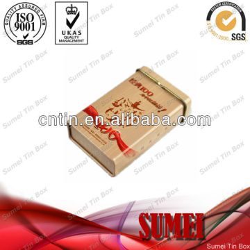 custom cigarette pack tin box