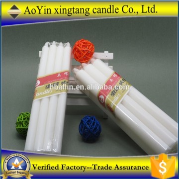 Factory supply wholesale of white pillar candle