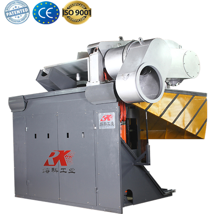 Crucible melting furnace industrial iron melting pot