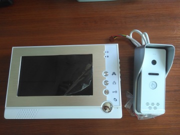 Wired Color Video DoorPhone For Memory Function