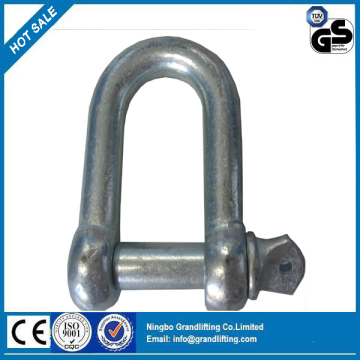 European Type Commercial Galv Large Dee Shackle