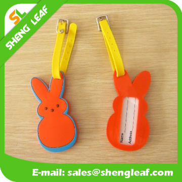 2015 new design of customized Pvc Handbag Luggage Tag