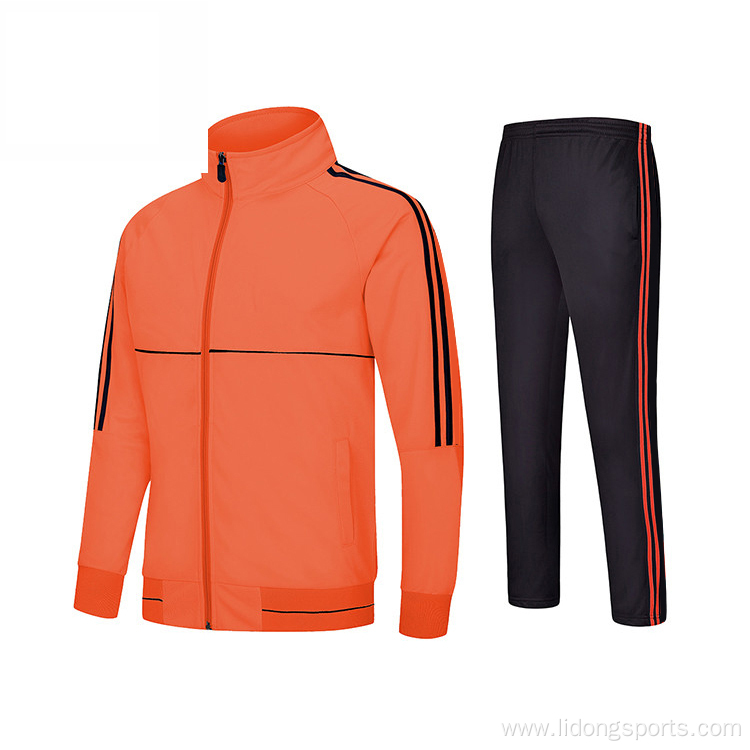 Wholesale 100% Polyester Men Women Sports Tracksuit Sets