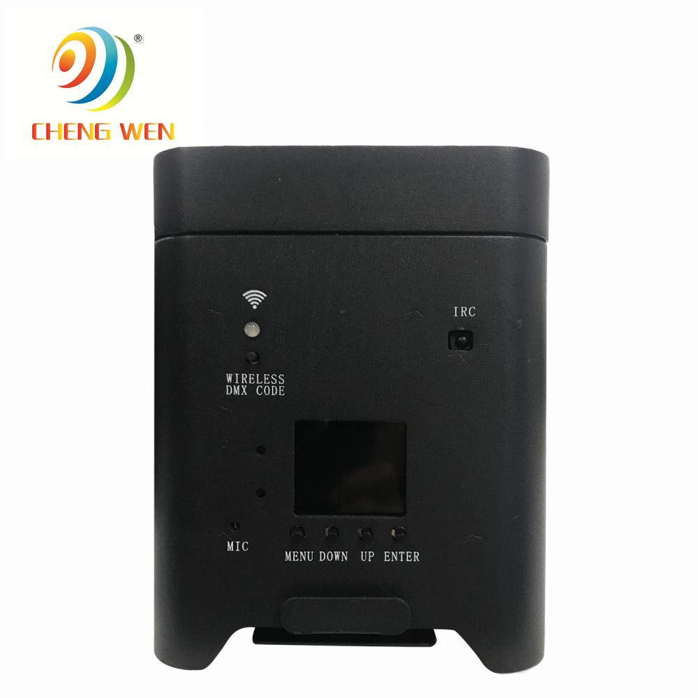 6*18W 6in1 Wireless LED -Batterie -Parleuchten