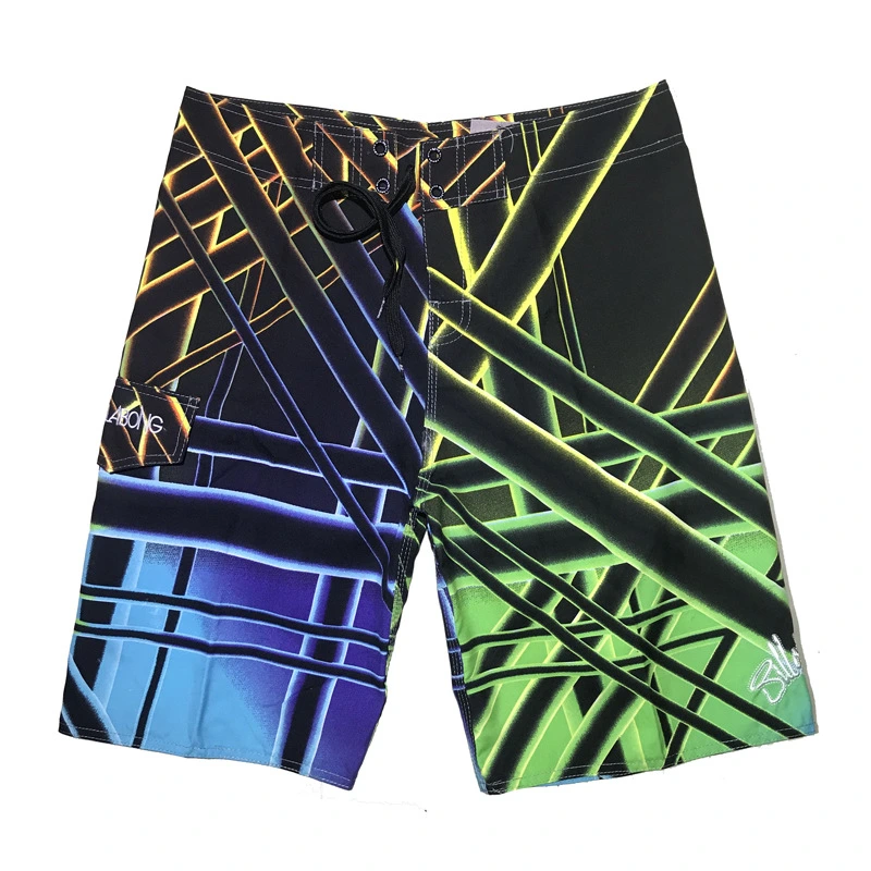 Wholesale Hawaii Board Man Contrast Swimming Trunks Board Shorts