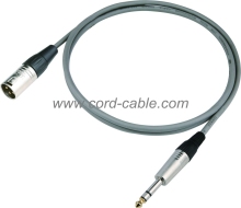 DMDF Series M XLR to Stereo Jack Microphone Cable