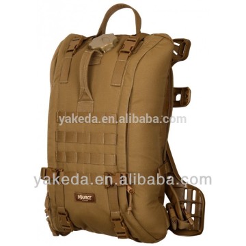 hydration backpack, hydration pack, water bag with bladder and molle system