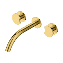 Concealed double lever basin mixer