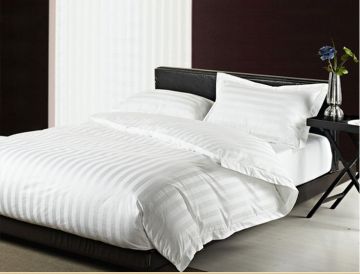 hotel bedding fabric white