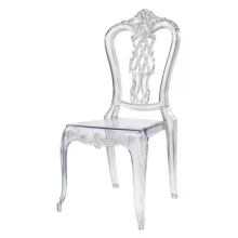 Crystal Ice Stacking Clear Resin Chiavari Chair