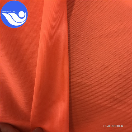 100 polyester tricot plain fabric mercerized cloth