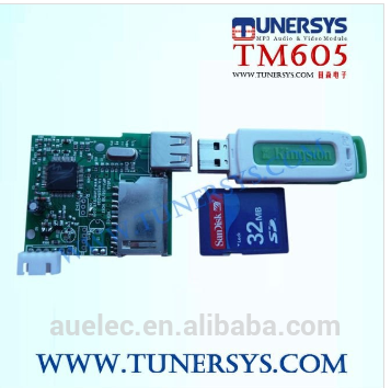 mp3 decoder board bu72435 ic from tunersys TM605