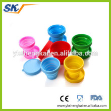 silicone foldable cup kitchen untensils with FDA LFGB test