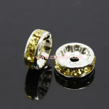 wholesale various size crystal spacer beads