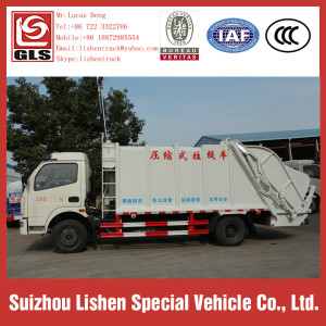 Garbage Compactor Truck Dongfeng Compression Vehicle