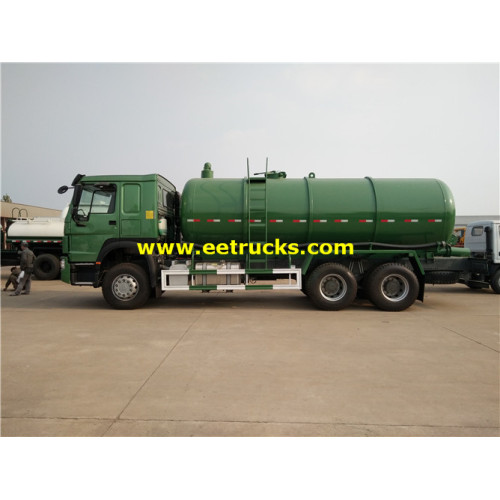 20m3 Sinotruk Sewage Sludge Suction Trucks