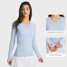 3D Ribbed Active Stretcy Women's Jacquard Base Layer