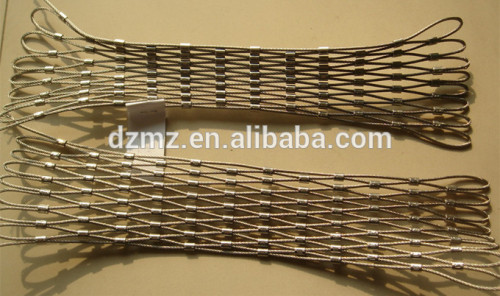 High quality stainless steel wire cable mesh for zoo protecting mesh