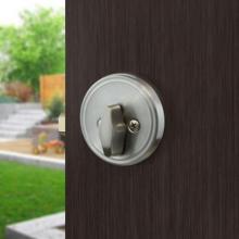 Single Cylinder Antique Copper Deadbolt