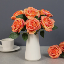 Single Stem Quality Silk Rose - Artificial Wedding Decorations