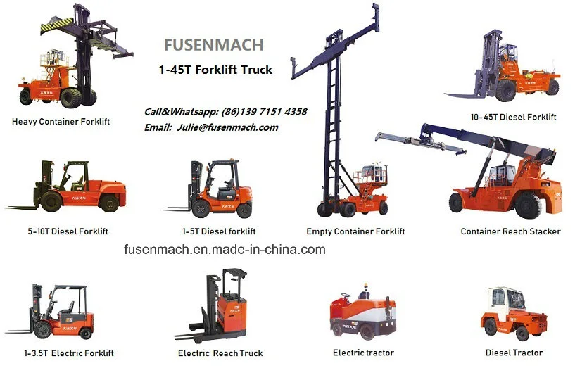 3ton Diesel Electric Gasoline LPG Forklift with Multi-Purpose Clamps