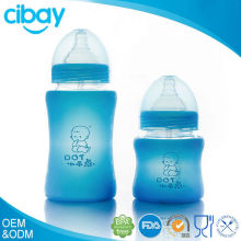 100% Food grade material2015 Newly Unbroken Glass Baby Feeding Bottle