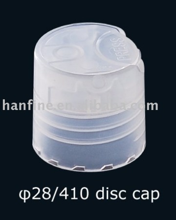 28/410 plastic disc cap,plastic press cap