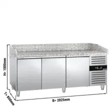 Commercial Kitchen Stainless Steel Pizza Fridge