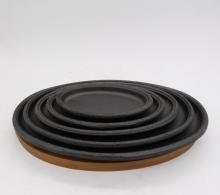 Cast iron pre-seasoned skillet set