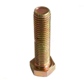 Hex Bolt Mạ kẽm vàng carbon đầy đủ