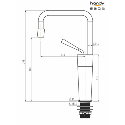 Grifo de lavabo dorado con dibujo de alambre de 7 formas