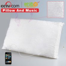 MP3 music pillow with no battery needed for iphone & ipad