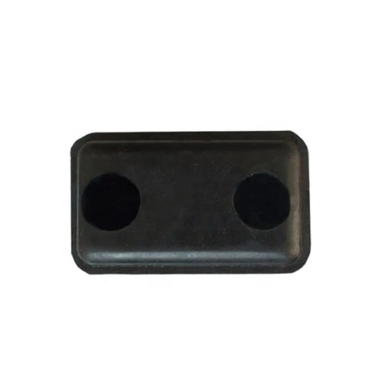 Black Rectangular Rubber Buffer