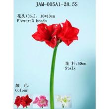 Amaryllis vittata-PU Artificial Flower for holiday decoration