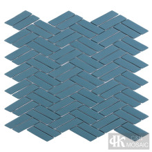 Turquoise Glass Mosaic Tile for Kitchen