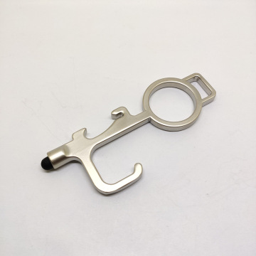 New Metal Door Opener Keychain No Touch