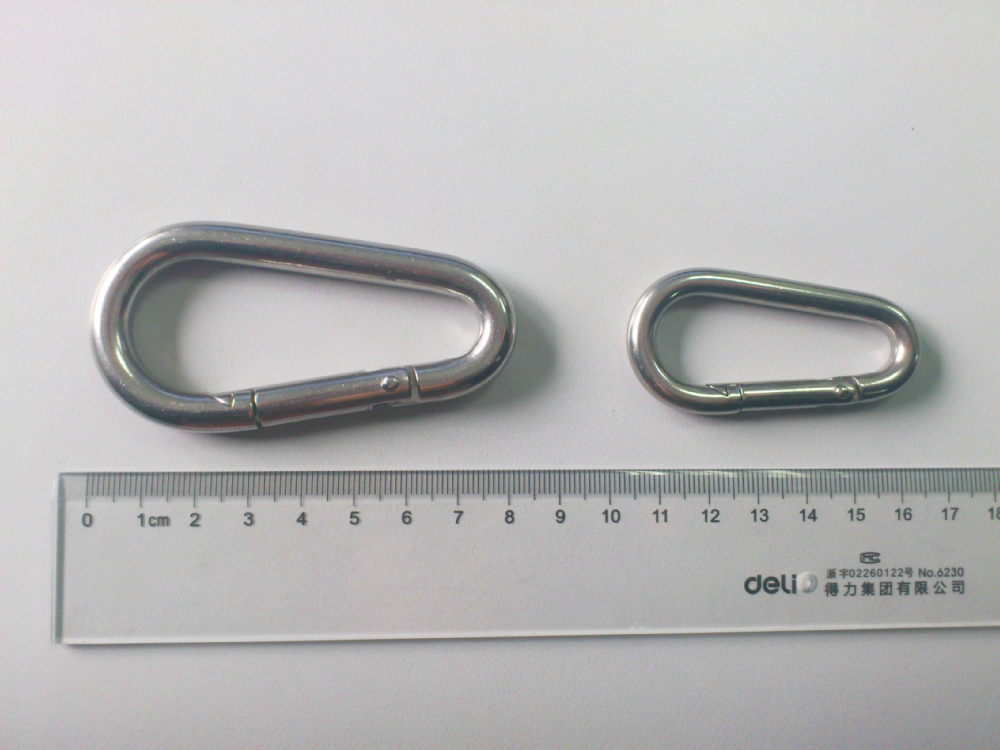 8 Shape carabineer hook stainless steel hook