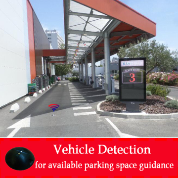 Parking Vehicle Presence Detection Sensor for Available Parking Space Guidance