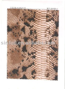 Snake prints foil for leather SALE