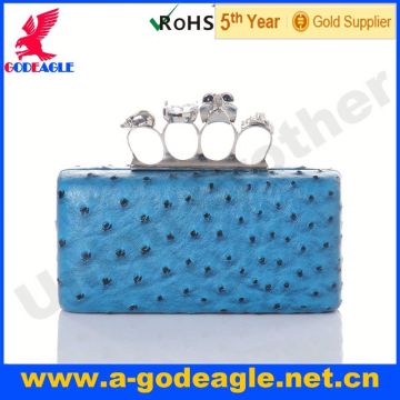 Custom fashion skull unique clutch purses U0008-014