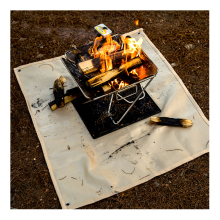 Fireproof Ember Mat for Safe Bonfire and Grill Use