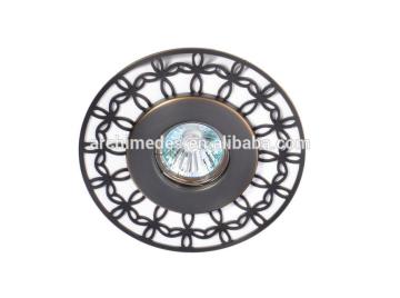 round iron LED spot lights