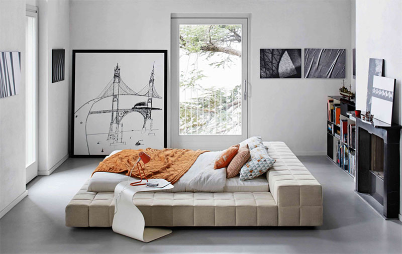 Squaring-Penisola-Bed-by-Bonaldo Squaring-Penisola-Bed-by-Bonaldo