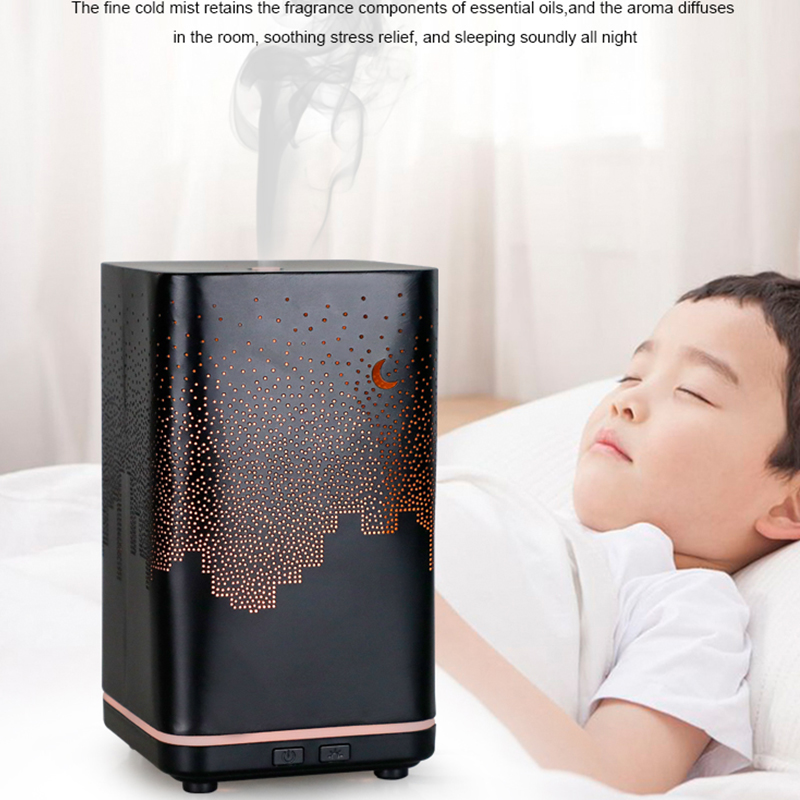 120ml Warm Lamp Personal Desk Humidifier and Purifier