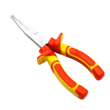 Professional VDE flat nose pliers